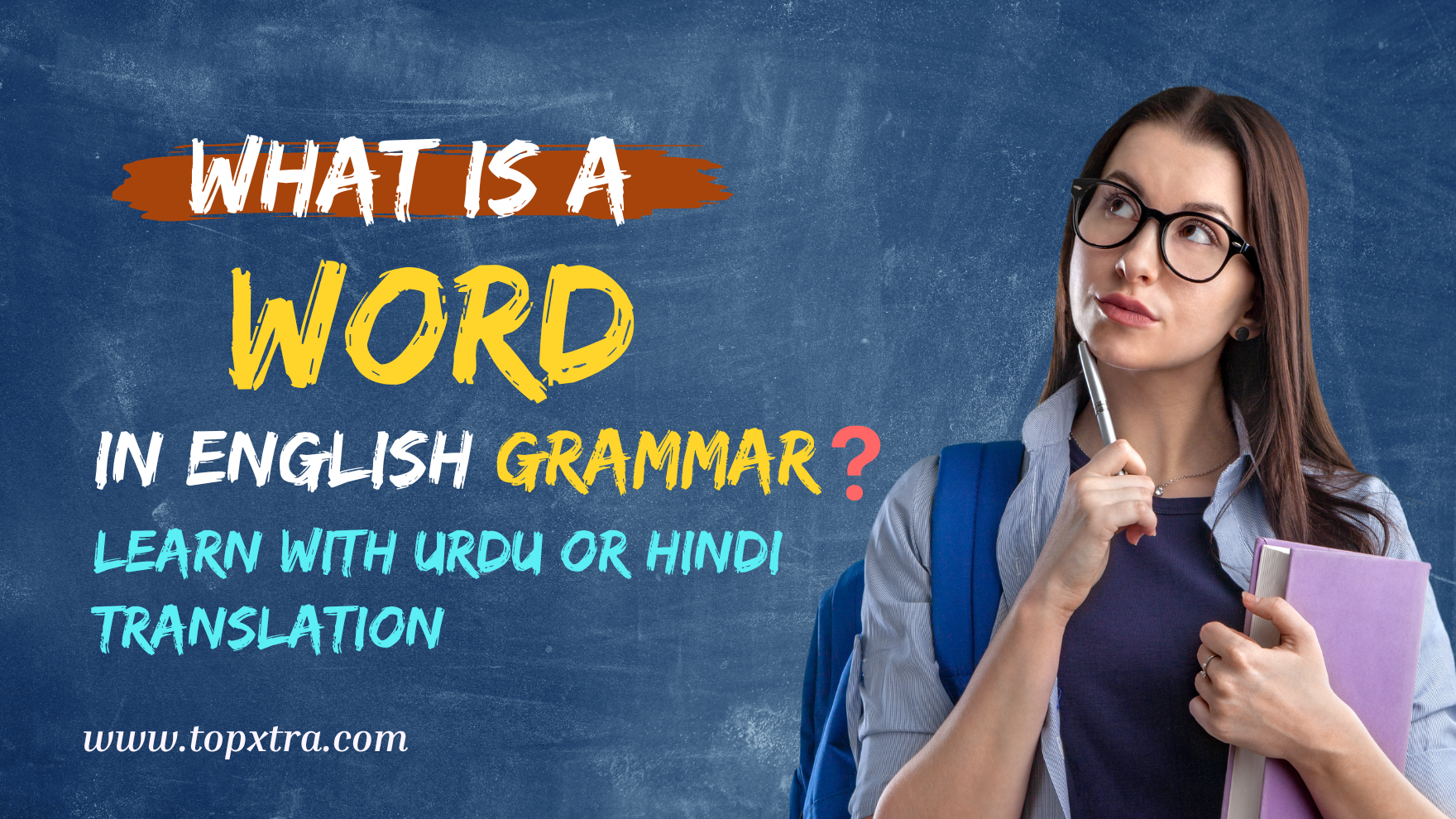 What is a Word in English Grammar with Urdu Translation