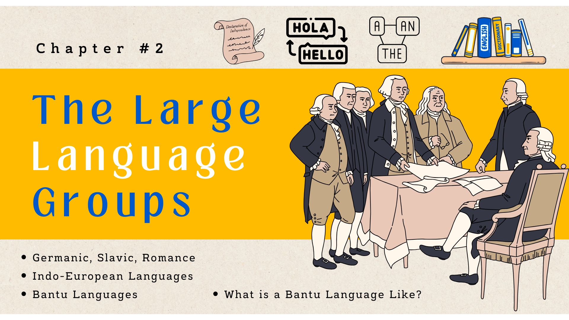 The Large Language Groups